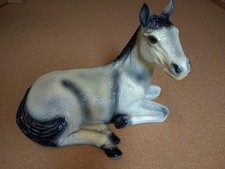 Pony, Pferd, Modell, Figur, Statue, Kunstoff, Reiten, Garten Deko, Spielzeug