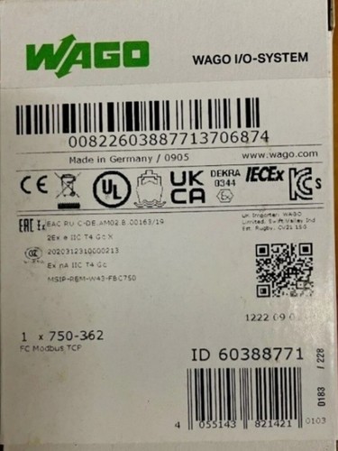 750 362 neu - wago, 750362