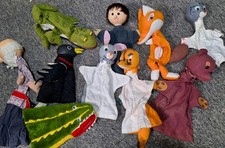 10 Handpuppe Alt Antik DDR