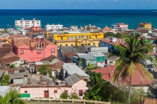 Wandbild: Aerial view of