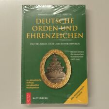 L177 Buch DEUTSCHER ORDEN UND EHRENZEICHEN Drittes Reich, DDR und Bundesrepublik