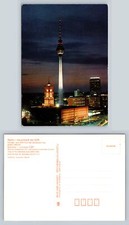 Berlin DDR Fernsehturm Night
