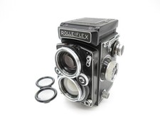 Rollei F&H Rolleiflex 2,8D TLR Kamera Carl Zeiss Planar 1:2,8 f=80mm Objektiv