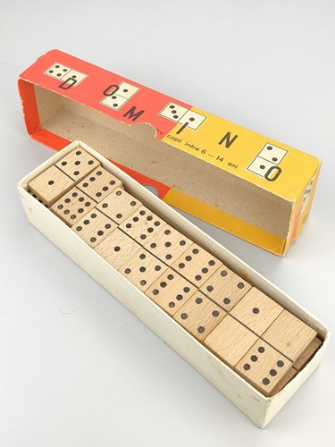 Vintage holz domino mare - holz,
