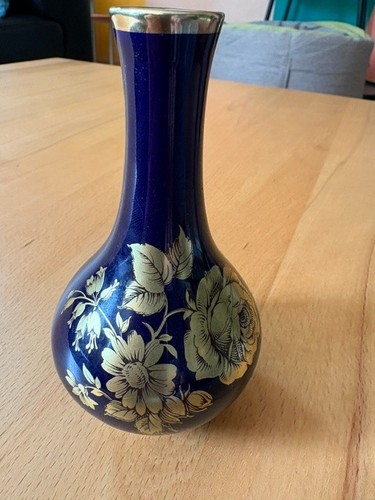 Kleine cobalt blaue vase - cobalt-blaue, von