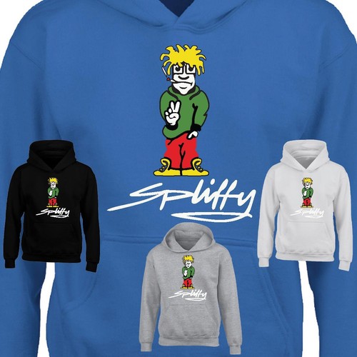 Spliffy kids hoody peace smoke - kids,