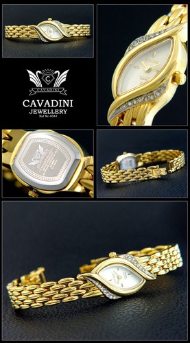 Feine cavadini damenuhr - feine,