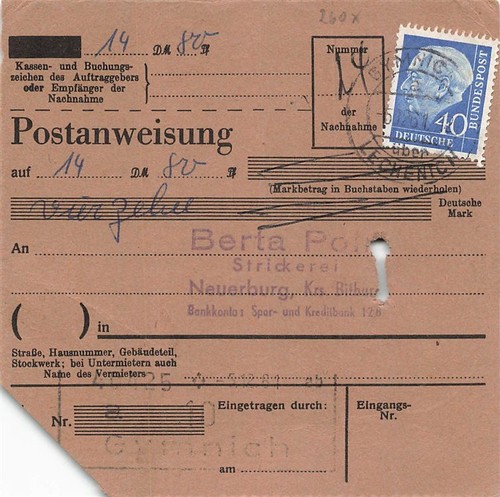 167427 bund 260 heuss - bund,