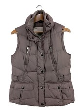 ESPRIT Steppweste Damen Weste Gr. DE 40 braun Casual-Look