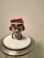 Verbindungskrug Studentenkrug Burschenschaft Porzellankopf TOP SELTEN