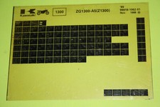 original Microfiche Kawasaki