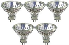 5 x Philips Halogen-Spot-Glühbirnen 35 W 12 V MR16 GU5.3 36D 4000 Stunden dimmbar