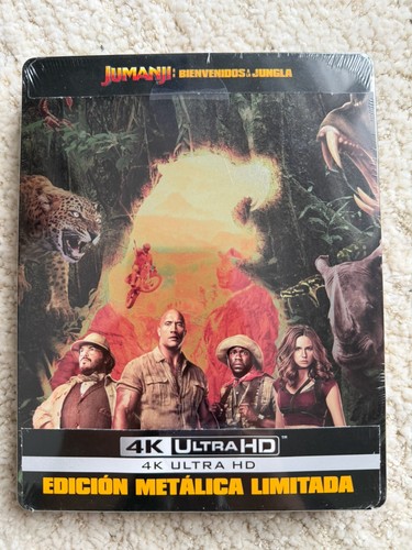 Jumanji steelbook 4k uhd - -,