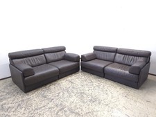 De Sede ds 76/77 Set  Designersofa 4 Module Ledersofa Couch desede Daybed braun