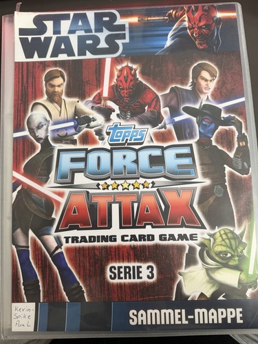 Star wars force attax - force, 3