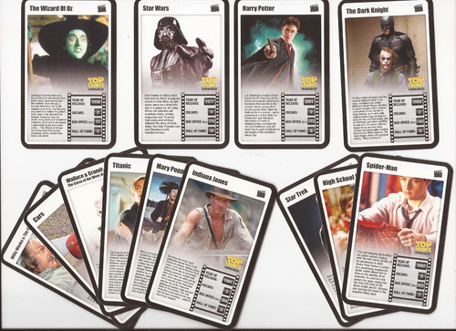 Top trumps turnier - turnier, filme