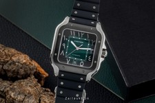 Cartier Santos Green Arabic