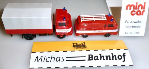Feuerwehr barkas w50 - +, lkw