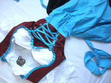 Tolles Dirndl Balkonett