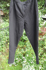 schwarze Hose Gr 44 Schurwolle, Gaby Mersmann, getragen