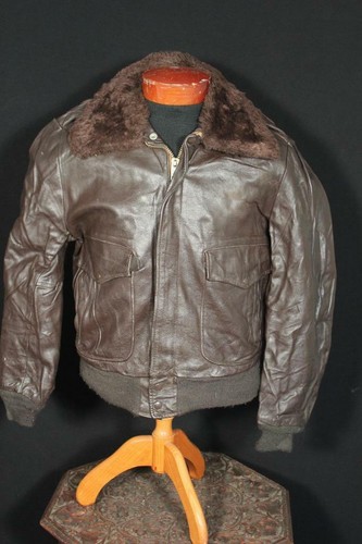 Vintage 1970 braunes - braunes, leder