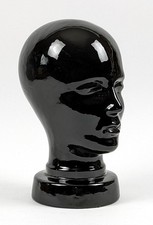 Schwarzer Keramik Kopf für