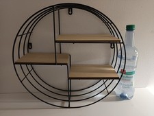 Design Wandregal 35cm 4 Holz