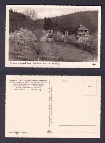 Ansichtskarte schönau d - ansichtskarte,