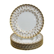 9 Spode England Gilt Porcelain