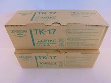2x Kyocera TK-17 TK17 Toner f