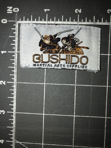 Bushido kampfsportbedarf patch - kampfsportbedarf,