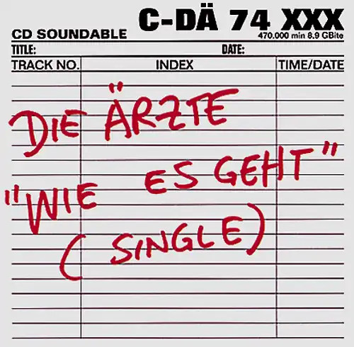 Die ärzte wie es geht - Ärzte,