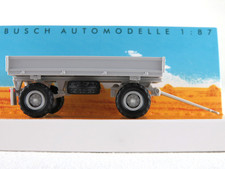 Busch 53011 Anhänger IFA HW 60.11 ND (1987) in grau 1:87/H0 NEU/OVP