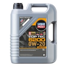 Motoröl LIQUI MOLY 20781 Top Tec 6200 0W-20 Leichtlauf 5L ua Skoda Audi SEAT VW