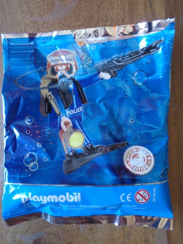 Playmobil polizei taucher mit - ,