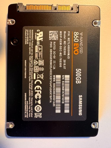 Samsung 860 evo 500gb - samsung,