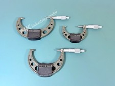 3x Mitutoyo Bügelmeßschraube