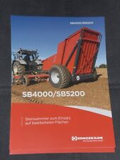 KONGSKILDE Steinsammler SB 4000/SB5200 Prospekt von 03/2022 ( 25045 )