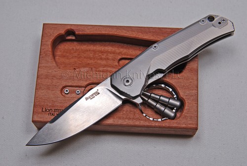Lionsteel titanium knife - lionsteel,