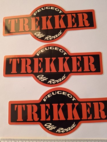 Alte aufkleber trekker - 3,