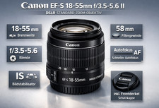 📸 Canon EF-S 18-55 mm