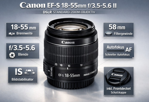 Canon 18 55 mm - 📸,
