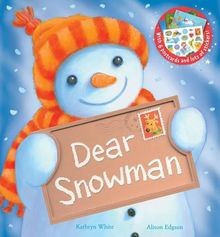 Dear snowman von - dear, white