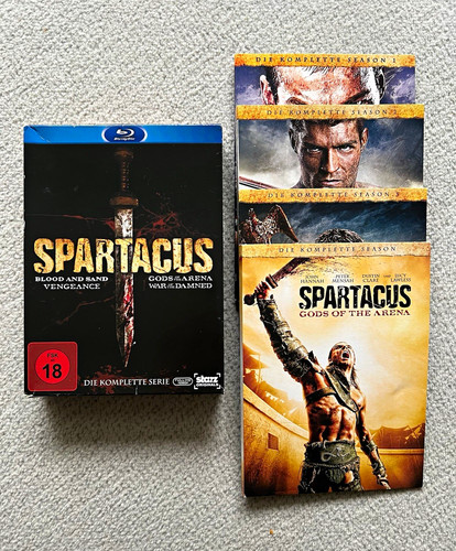 Spartacus die komplette serie - spartacus,