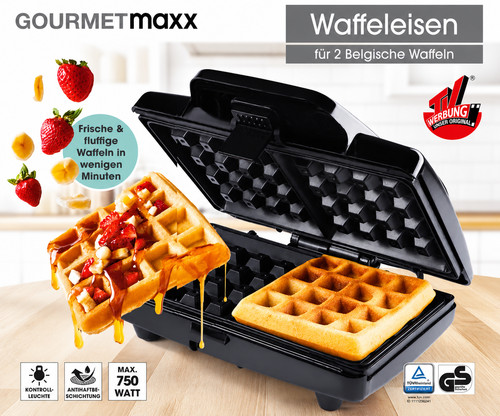 Waffeleisen belgische waffeln - waffeleisen,