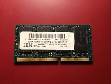 IBM 128MB DDR RAM (SODIMM) 144-pin SDRAM PC-133 133MHz FRU:20LO265