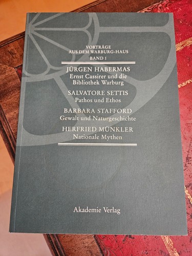 Vorträge aus dem warburg haus - vorträge, warburg-haus