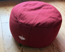 Lotuscrafts Yoga-Meditationskissen Lotus, Höhe 15 cm, Deltenfüllung, Waschbar