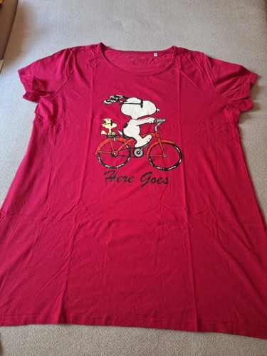 Damen nachthemd peanuts snoopy - damen,