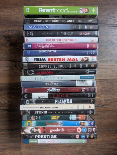 Dvd blu ray konvolut - 22,
